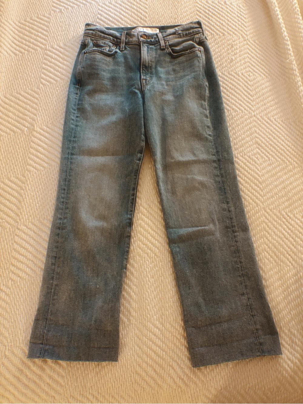 AYR The Sugar Frayed Hem Jeans Short Inseam